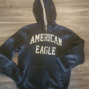 American Eagle Grey Hoodie